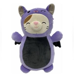 Cam the Cat in Bat Costume 14” Halloween HugMee Squishmallows NWT